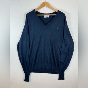 Vintage Christian Dior V-neck knit sweater